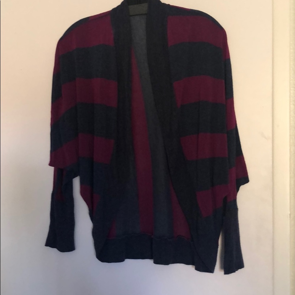 Purple and blue splendid cardigan